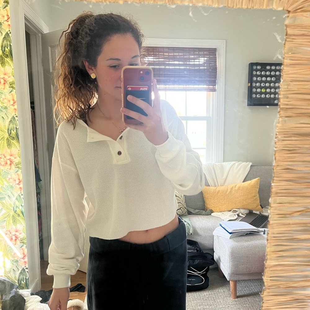 White Princess Polly Top